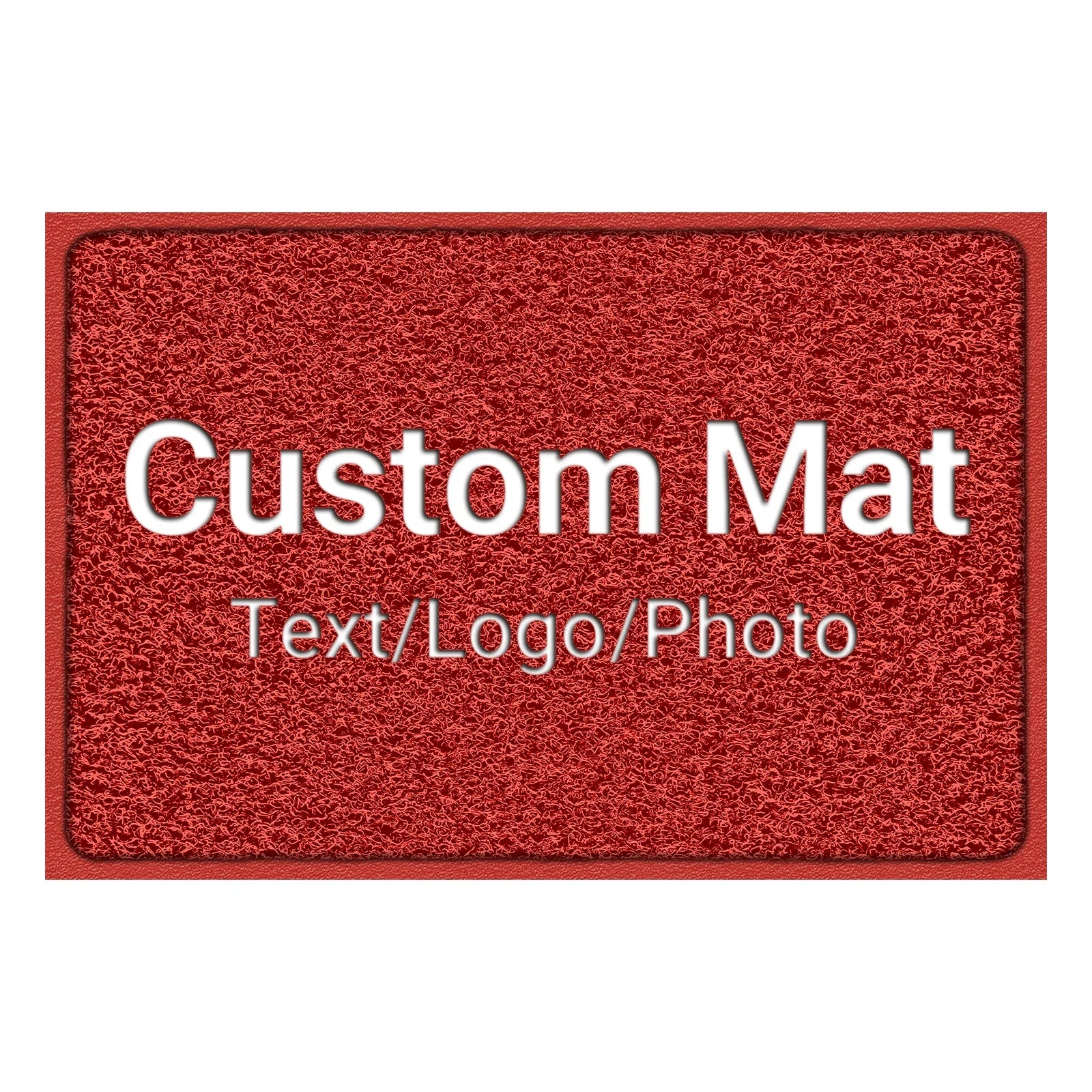 Custom Foot Mat Personalized Business Mat Carpet Entrance Doormat Indoor Outdoor Anti-Slip Rug Customization Branding Logo Mats