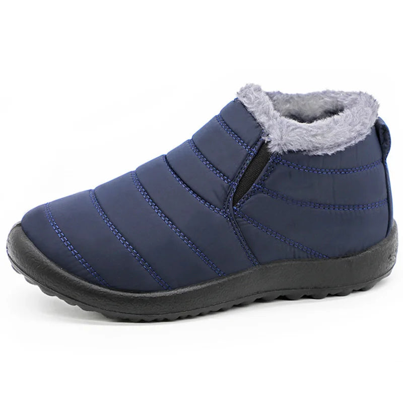 Men's Boots Snow Warm Hiking Winter Boots Man Lightweight Man Shoes Unisex Waterproof Ankle Boots Footwear Men's Work Shoes