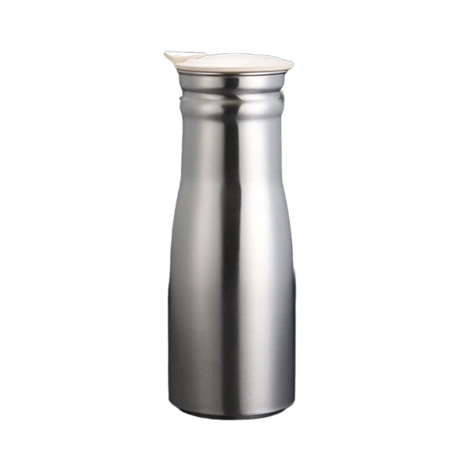 Stainless Steel Water Jug Lemonade Kettle Cold Water Tea Kettle Teapot Sealed Lid Iced Tea Pitcher Multiuse for Milk Lemonade