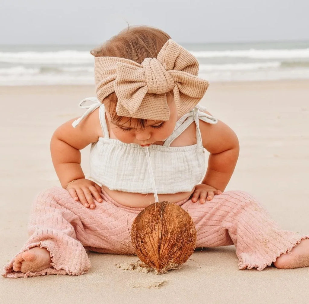 Baby Headband Newborn Baby Hair Accessories for Kids Headwear Baby Bow for Child Bowknot Turban for Babies Elastic Headwrap