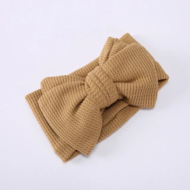 Baby Headband Newborn Baby Hair Accessories for Kids Headwear Baby Bow for Child Bowknot Turban for Babies Elastic Headwrap