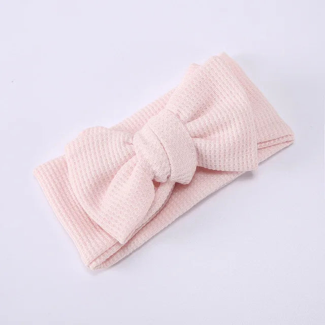 Baby Headband Newborn Baby Hair Accessories for Kids Headwear Baby Bow for Child Bowknot Turban for Babies Elastic Headwrap
