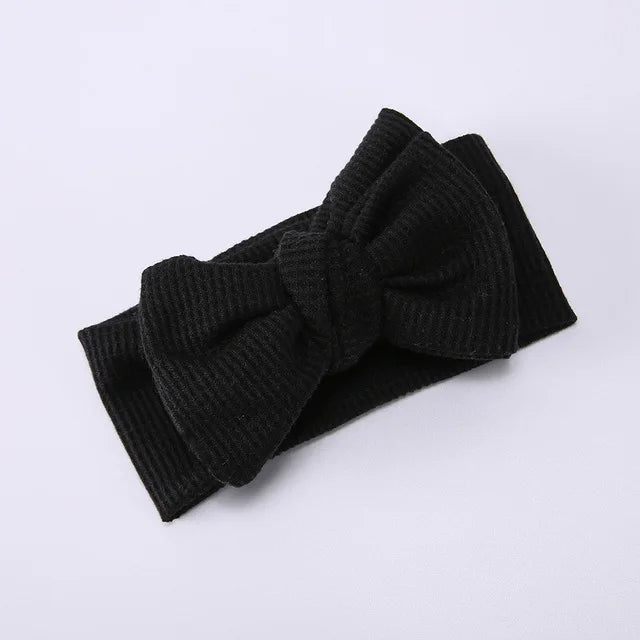 Baby Headband Newborn Baby Hair Accessories for Kids Headwear Baby Bow for Child Bowknot Turban for Babies Elastic Headwrap
