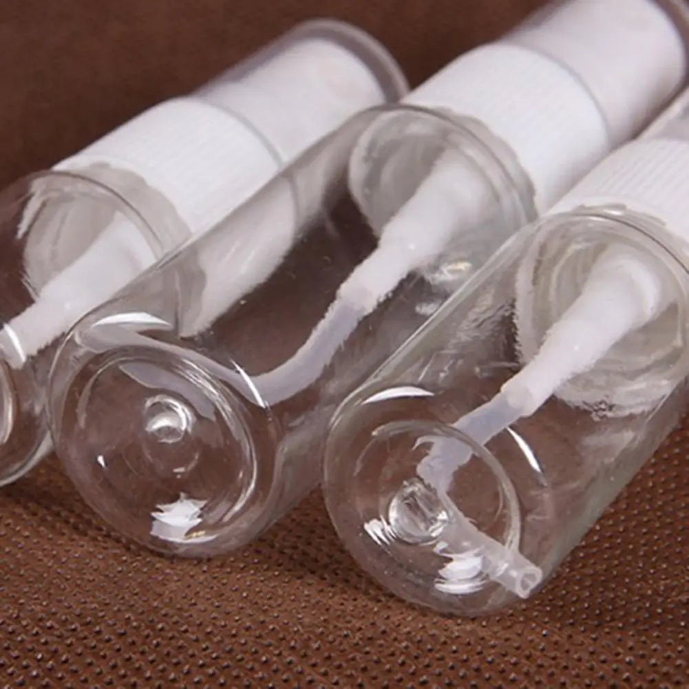 Mini Pump Empty Spray Bottle Refillable Portable Transparent Plastic Perfume Atomizer Travel Essential oil bottle