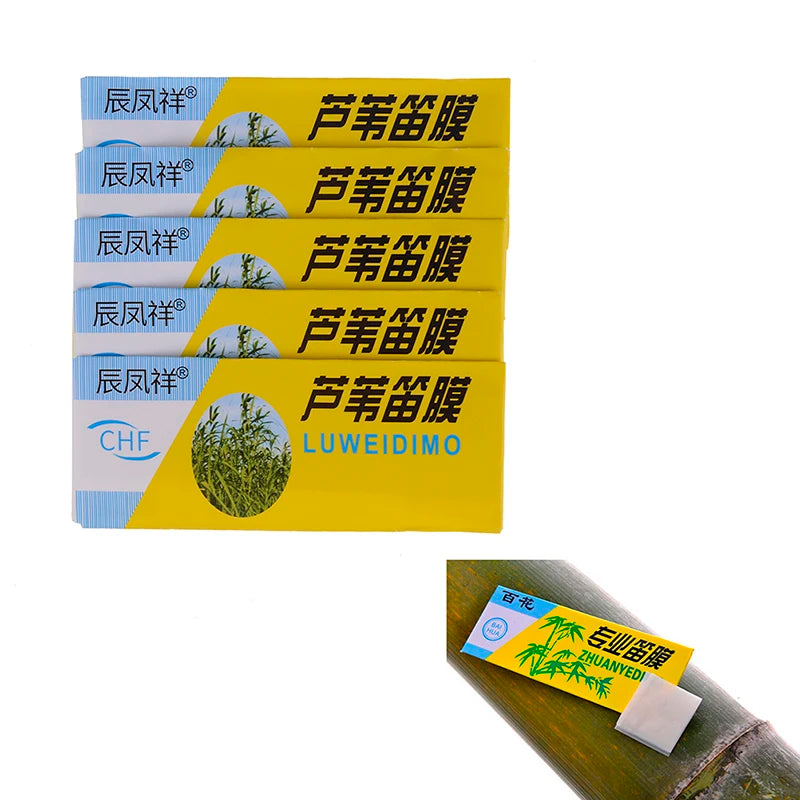 1Pc/5Pcs Wholesale Dimo Special Natural Bamboo Flute Chinese Flute Diaphragm Dizi And Metal Flauta Membrane