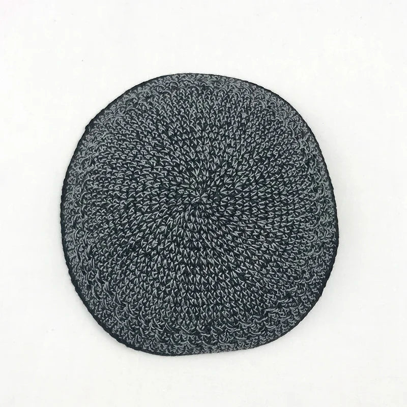 Judaica 15cm 5.9Inch Jewish Knitted Kippah Hat Yarmulke Yarmulka Cap Kippa