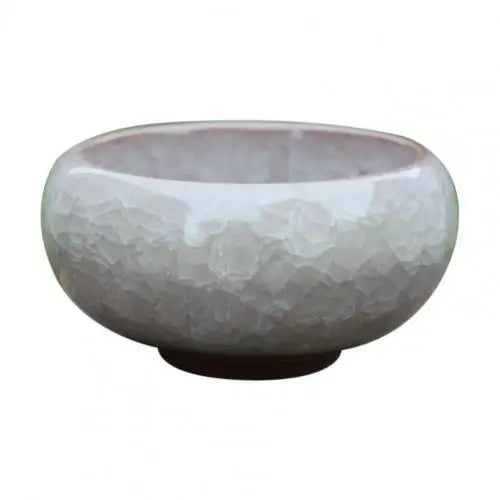 Ice-Crack Glaze Ceramic Flower Pot For Juicy Plant Small Bonsai Potted Mini Simple Succulent Planter Flowerpot Home Garden Decor