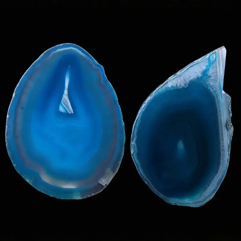 Natural Agate Geode Polished Irregular Crystal Slice Stone DIY Pendant Mineral Home Decoration Drop Ship