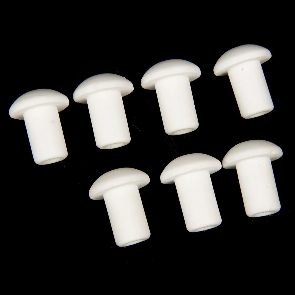 7pcs Cotton for Wick + 7pcs Ceramic Holders for Tiki torch Wine bottle oil lamp W/ COTTON Kerosene for Wick for Alcohol lamp