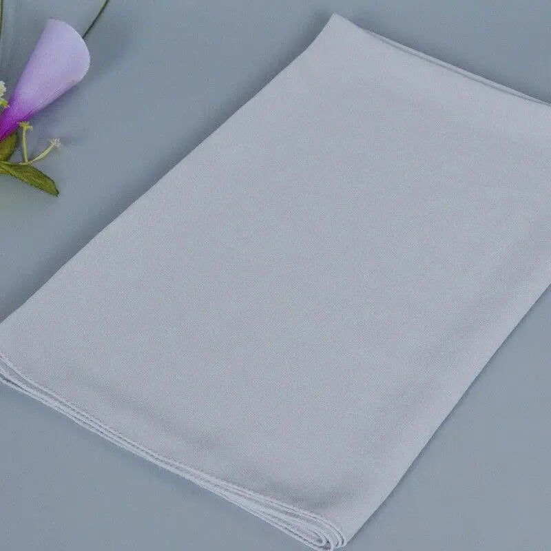 Ready to Wear Head Wrap Muslim Headscarf Women Shawl Stole Slip on Jersey Scarf Hijab Stretchy Bandana Shawl Islamic Veil Cover