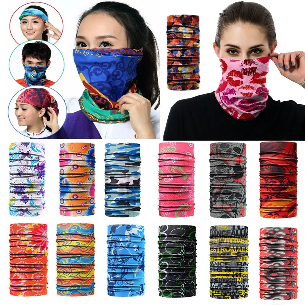 Climbing Hiking Scarf Sport Headwear Men Women Bandanas Motorcycle Turban Hand Band Magic Scarves Outdoor Cycling Headband Mask