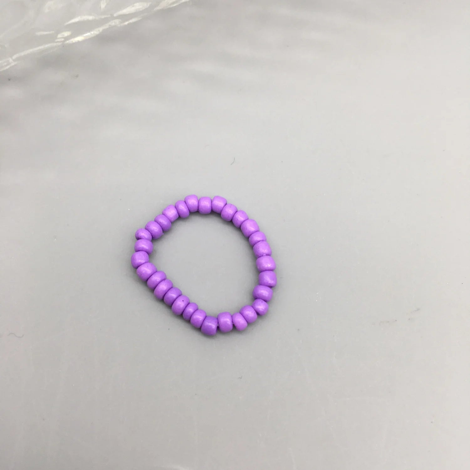 Simple Seed Beads Rings For Women Fashion Crystal Beaded Rings Cute Minimalist Coloful Beads Geometric Stacked Fine Rings