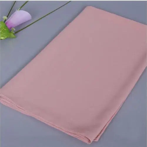 Ready to Wear Head Wrap Muslim Headscarf Women Shawl Stole Slip on Jersey Scarf Hijab Stretchy Bandana Shawl Islamic Veil Cover