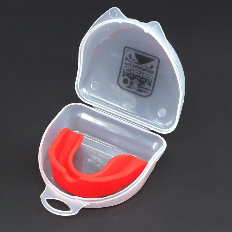 Silicone Tooth Protector for Night Sleep, Mouth Guard Tray for Rugby Karate, Bruxism Grinding, Boxing Protection, Free Shaping