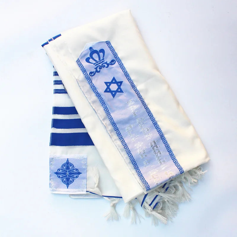 Jewish Tallit Shawl Prayer Judaism Tallits Scarf Prayer Tassel Hanukkah Scraft