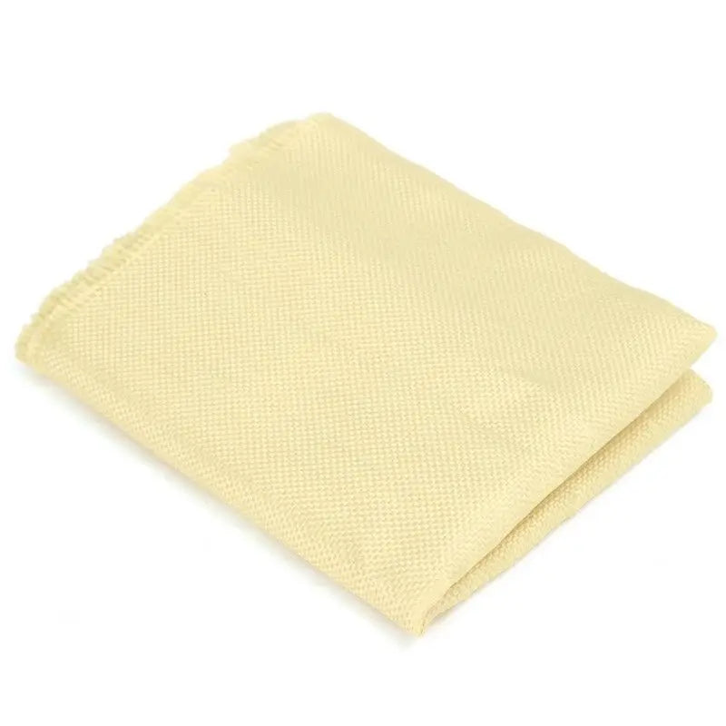 200g Fabric Woven Aramid Fiber Cloth Plain 100cm/39.4'' Width Yellow