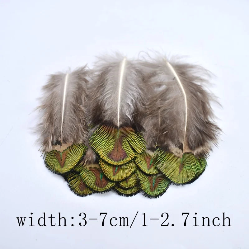 wholesale Natural ostrich Pheasant feathers for crafts DIY peacock feathers for jewelry making Home party decoration plumas
