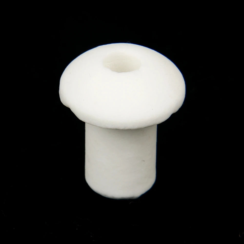 7pcs Cotton for Wick + 7pcs Ceramic Holders for Tiki torch Wine bottle oil lamp W/ COTTON Kerosene for Wick for Alcohol lamp