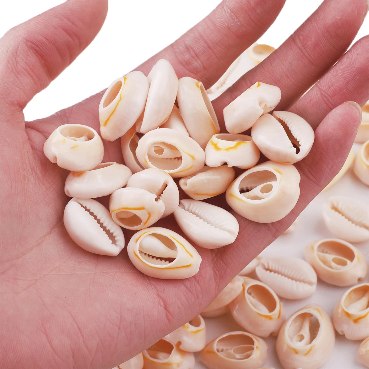 20PCS 1.4mm-2.3mm Natural Beads for DIY Handcraft Necklace Earrings Fashion Jewelry Making Charm