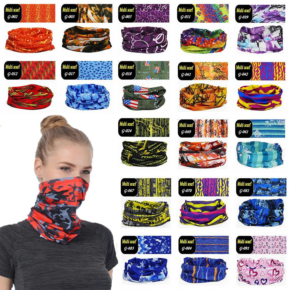 Climbing Hiking Scarf Sport Headwear Men Women Bandanas Motorcycle Turban Hand Band Magic Scarves Outdoor Cycling Headband Mask