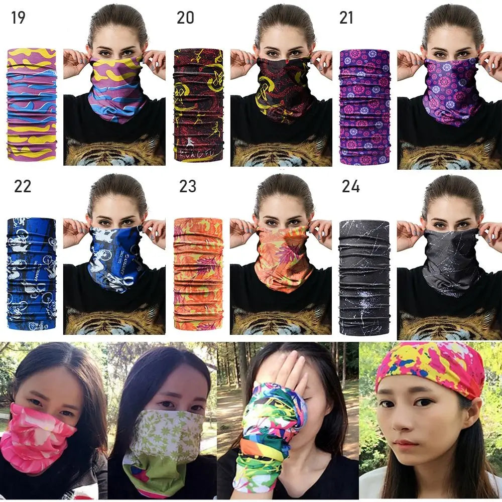 Climbing Hiking Scarf Sport Headwear Men Women Bandanas Motorcycle Turban Hand Band Magic Scarves Outdoor Cycling Headband Mask