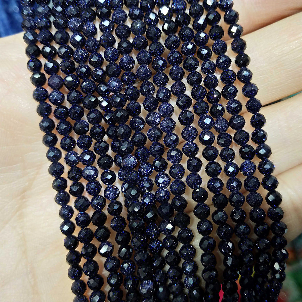 Faceted 2 3MM Natural Jades Rose Quarts Amethysts Small Round Stone Loose Bead For Jewelry Makng Charm DIY Bracele Necklace