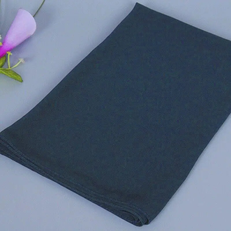 Ready to Wear Head Wrap Muslim Headscarf Women Shawl Stole Slip on Jersey Scarf Hijab Stretchy Bandana Shawl Islamic Veil Cover