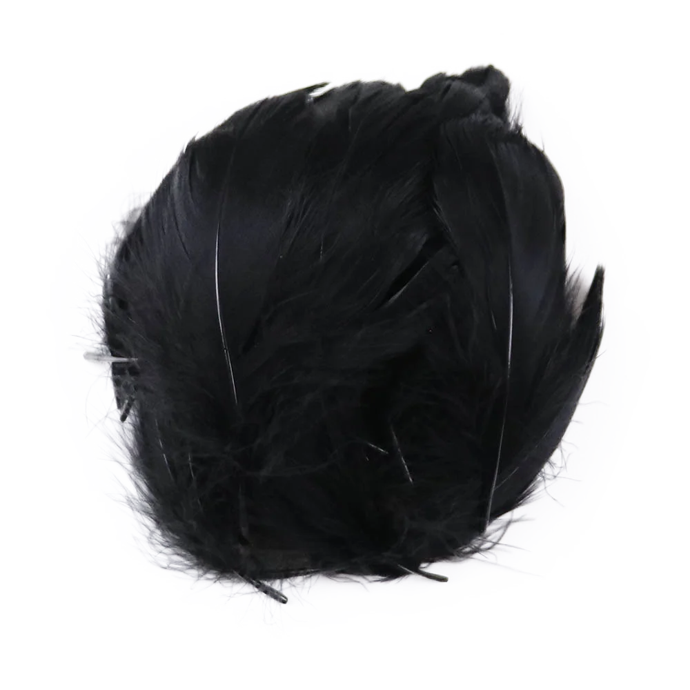 Natural White Goose Feather 5-8Cm Small Plume For Earrings Crafts Jewelry Making Wedding Decoration Fly Tying Feathers Wholesale