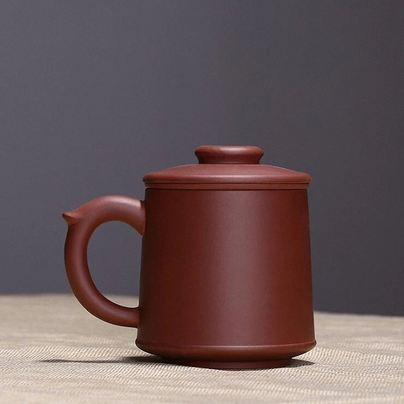PINNY 600ml Yixing Purple Clay Tea Mugs Chinese Kung Fu Tea Set Ceramic Tea Cups Hand Made Tea Ceremony Accessories
