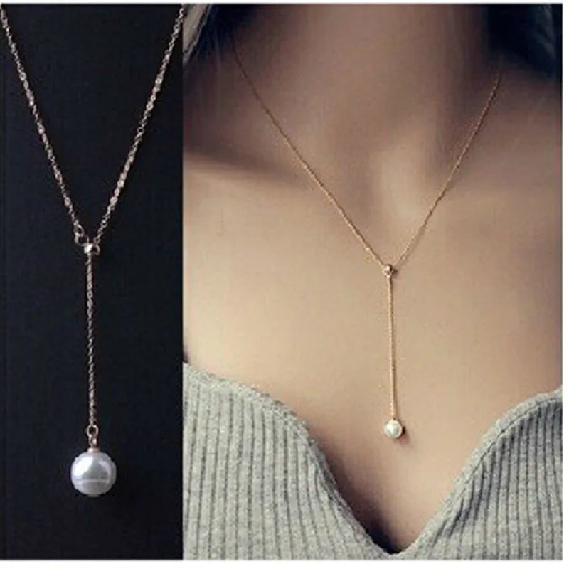 NK609+ Hot Selling New Punk Minimalist Infinity Luck 8 Cross Leaf Pendants Necklaces For Women Jewelry Clavicle Chain Collier