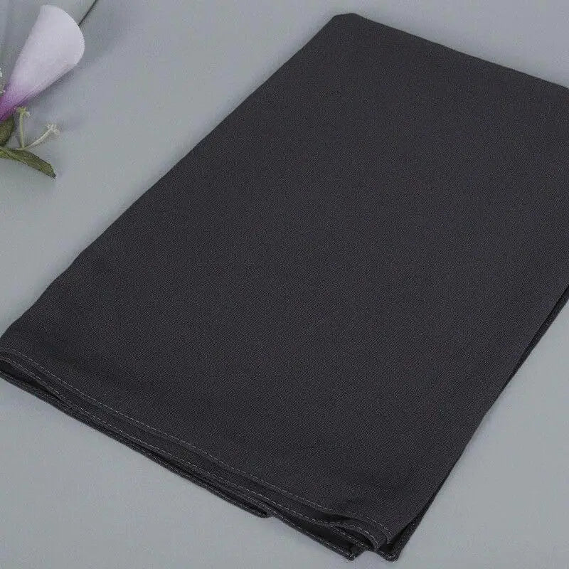 Ready to Wear Head Wrap Muslim Headscarf Women Shawl Stole Slip on Jersey Scarf Hijab Stretchy Bandana Shawl Islamic Veil Cover