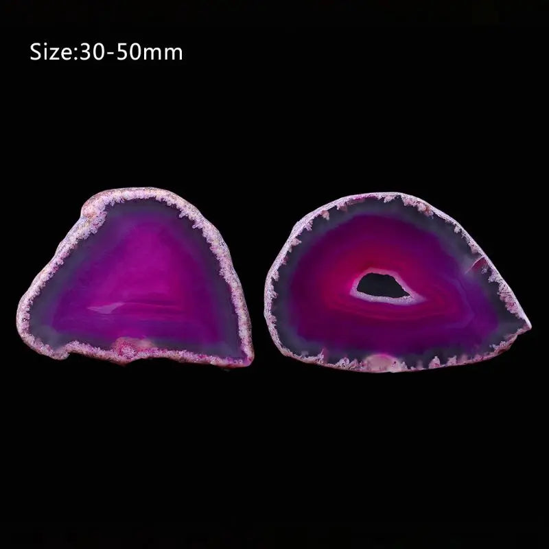 Natural Agate Geode Polished Irregular Crystal Slice Stone DIY Pendant Mineral Home Decoration Drop Ship
