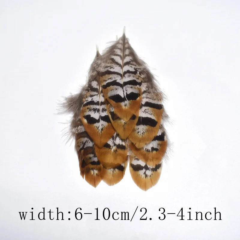 wholesale Natural ostrich Pheasant feathers for crafts DIY peacock feathers for jewelry making Home party decoration plumas