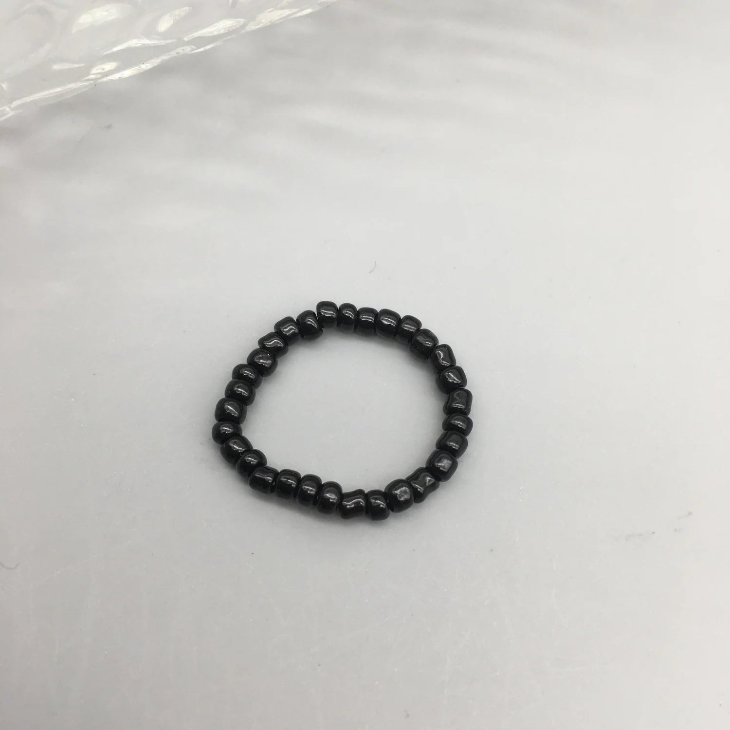 Simple Seed Beads Rings For Women Fashion Crystal Beaded Rings Cute Minimalist Coloful Beads Geometric Stacked Fine Rings