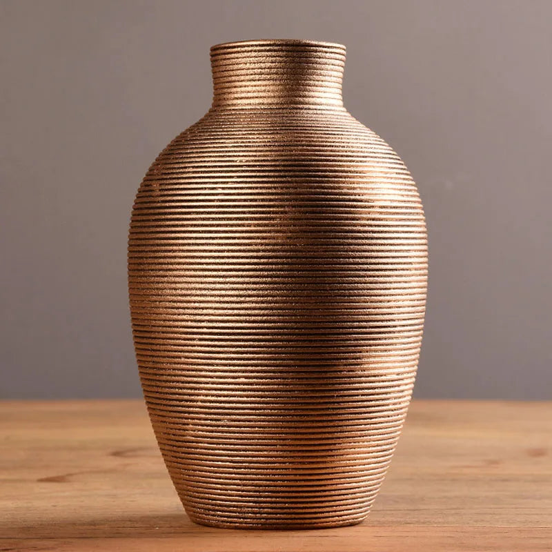 Ceramic Vase For Home Decor Nordic Flower Pot Home Living Room Decoration  Flower Vase Cachepot For Flowers Modern for interior