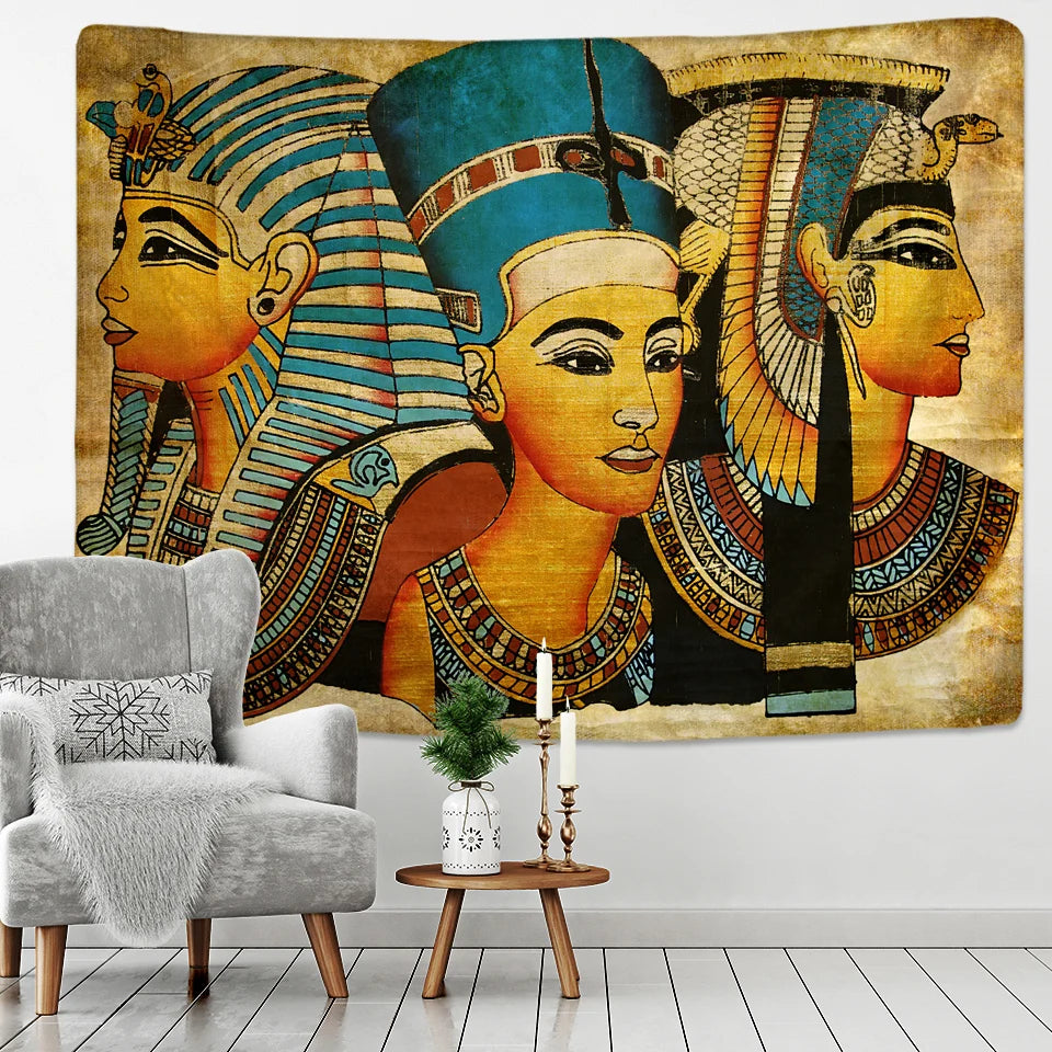 Ancient Egyptian Tribal Savage Tapestry Wall Hanging Home Dorm Decor Bedspread Throw Art Home Decor Wall cloth
