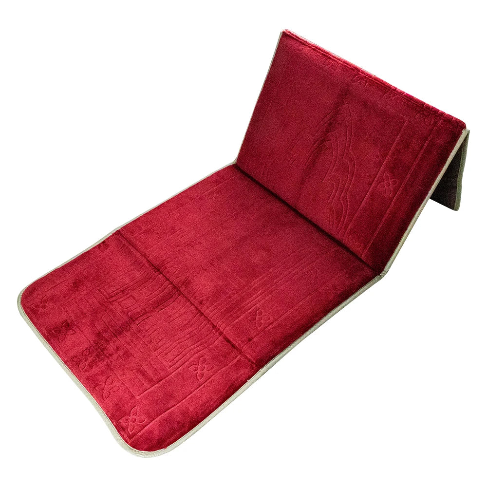 Muslim Prayer Mat Foldable Muslim Carpet Islamic Carpet Pray Mate Backrest Prayer Rug İslamic Carpet Home tapis de priere