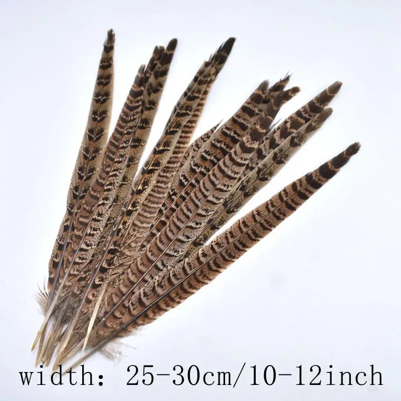 wholesale Natural ostrich Pheasant feathers for crafts DIY peacock feathers for jewelry making Home party decoration plumas