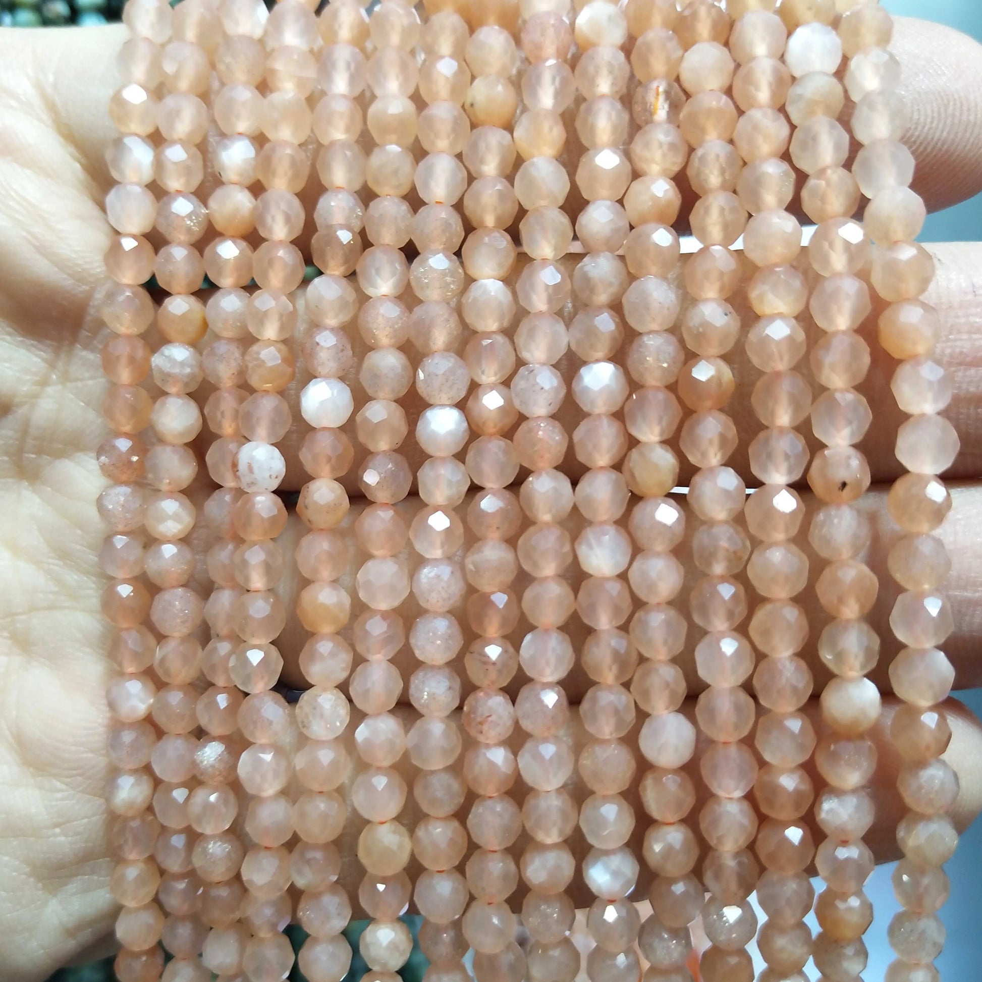 Faceted 2 3MM Natural Jades Rose Quarts Amethysts Small Round Stone Loose Bead For Jewelry Makng Charm DIY Bracele Necklace