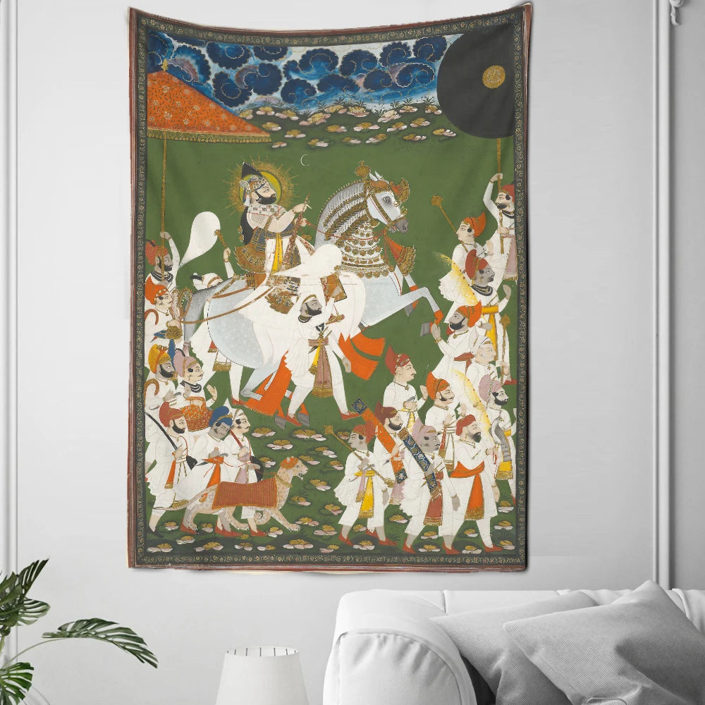 Ancient Egyptian Tribal Savage Tapestry Wall Hanging Home Dorm Decor Bedspread Throw Art Home Decor Wall cloth