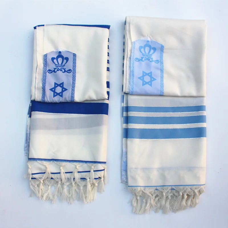 Jewish Tallit Shawl Prayer Judaism Tallits Scarf Prayer Tassel Hanukkah Scraft