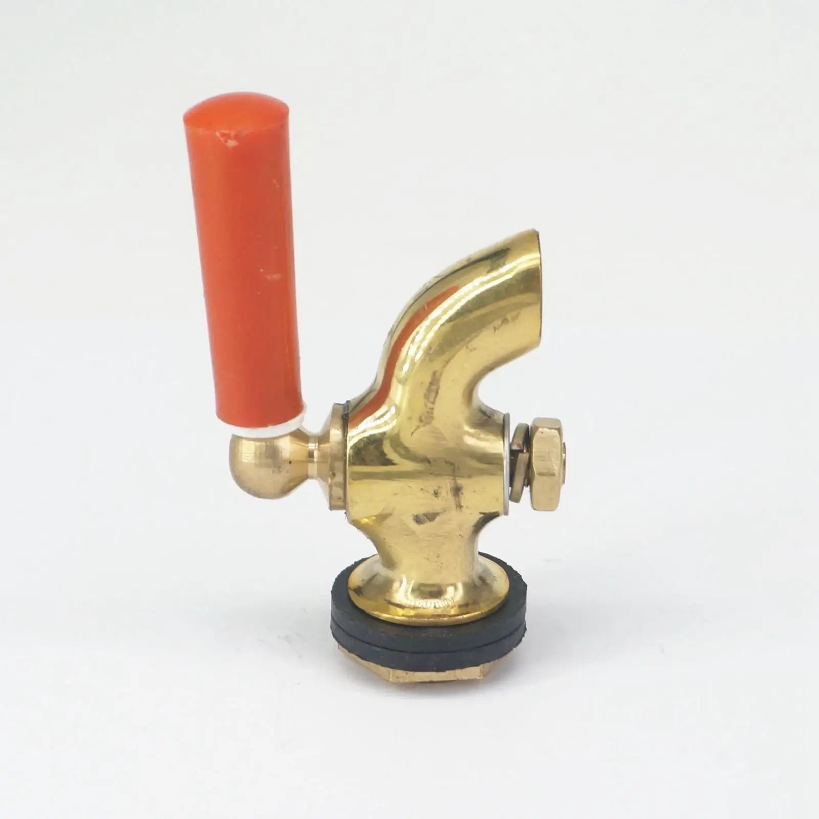 3/8" BSP Male Connection Bronze Antique Brass Red Handle Faucet Water Tap Petcockfor Insulation barrel