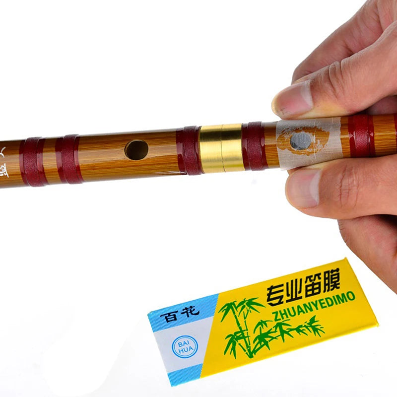 1Pc/5Pcs Wholesale Dimo Special Natural Bamboo Flute Chinese Flute Diaphragm Dizi And Metal Flauta Membrane