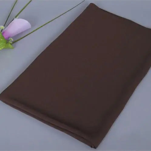 Ready to Wear Head Wrap Muslim Headscarf Women Shawl Stole Slip on Jersey Scarf Hijab Stretchy Bandana Shawl Islamic Veil Cover