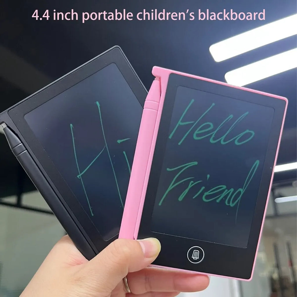 4.4-Inch Portable Liquid Crystal Writing Children's Chalkboard Monochrome Electronic Drawing Board Graffiti Toy