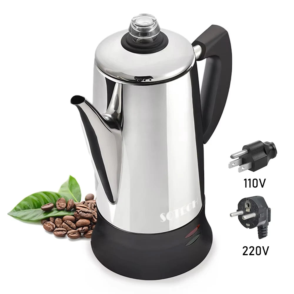 Coffee Pots Electric Stainless Steel 110V/220V Stainless Steel, Quick Brew, Accessories Office Home  Kettle