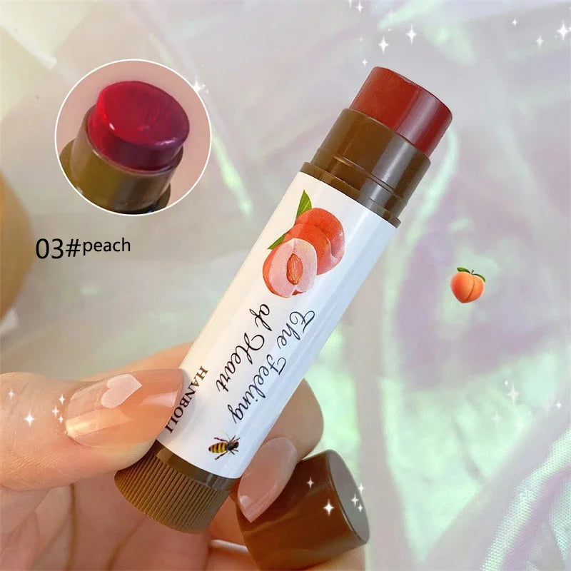 Lasting Moisturizing Colorful Lipbalm Nourishes Lip Reduces Liplines Anti Dry Crack Lipsticks Natural Female Lips Care Lipgloss