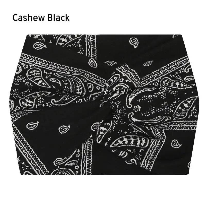 Wide Elastic Headband Hairband Pilates Yoga fitness Running Cycling Sweatband Turban Makeup Hair Hoop Makeup Headwrap for Women