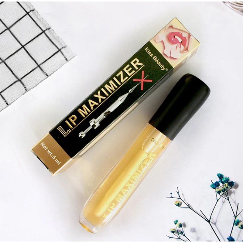 Volumising Lip Plumper Serum Sexy Lip Oil Gloss Increase Lip Elasticity Reduce Fine Lines Brighten Moisturizing Lip Balm Care