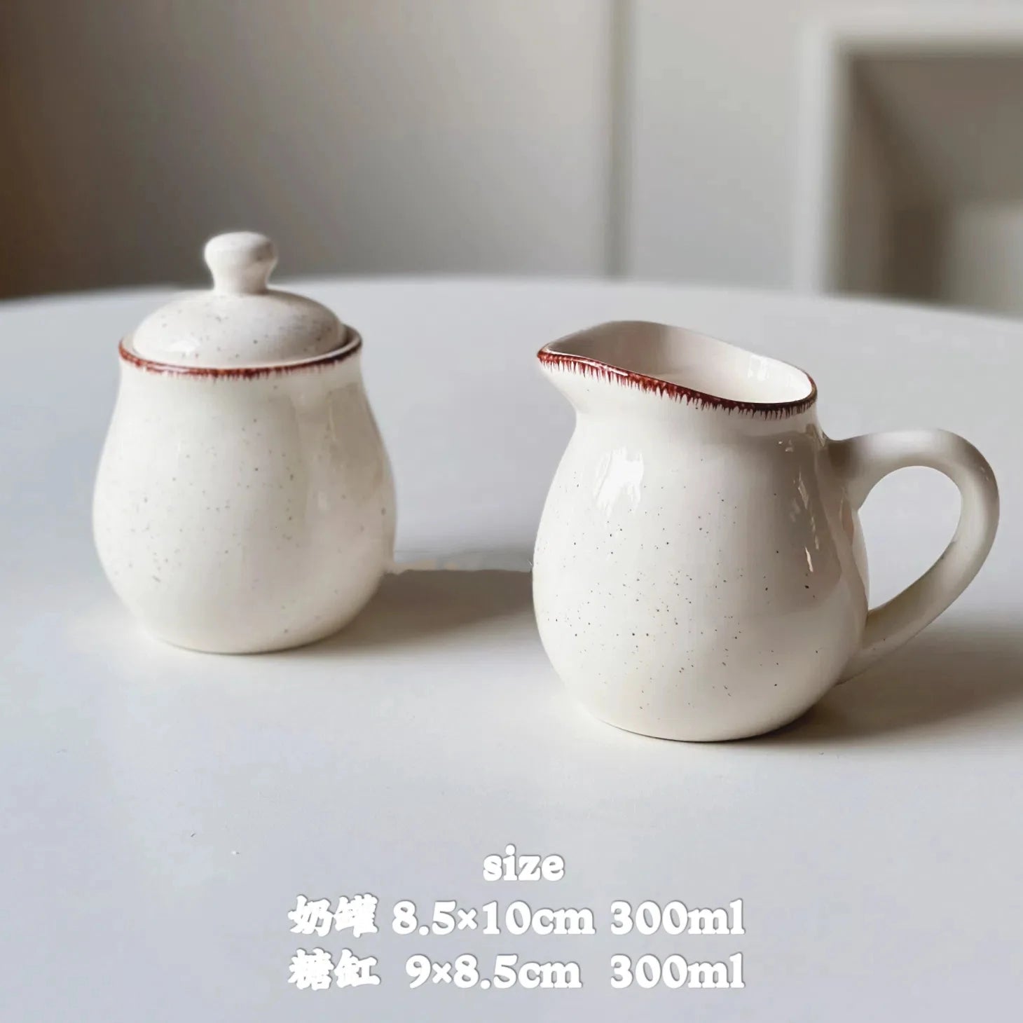 New Vintage Ceramic Creamer with Handle Cream Jug Gravy Boat Coffee Milk Pitcher Dipping Sauce Jug Milk Pourer Syrup Dispenser